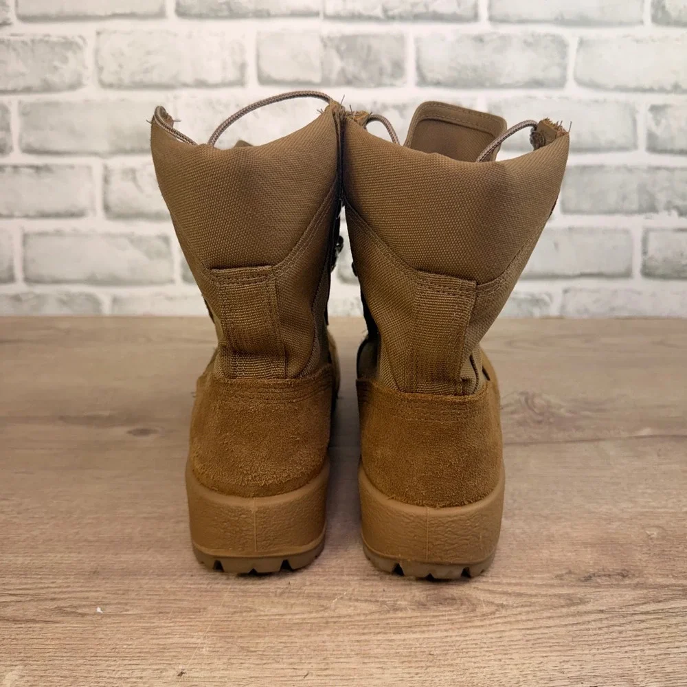 Bates Tactical Combat Boots Vibram Sole Tan Mens 3.5 W